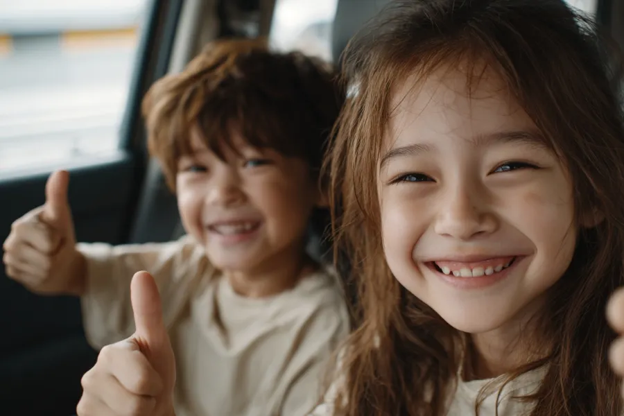 Adjustable Car Booster Seat for Toddlers