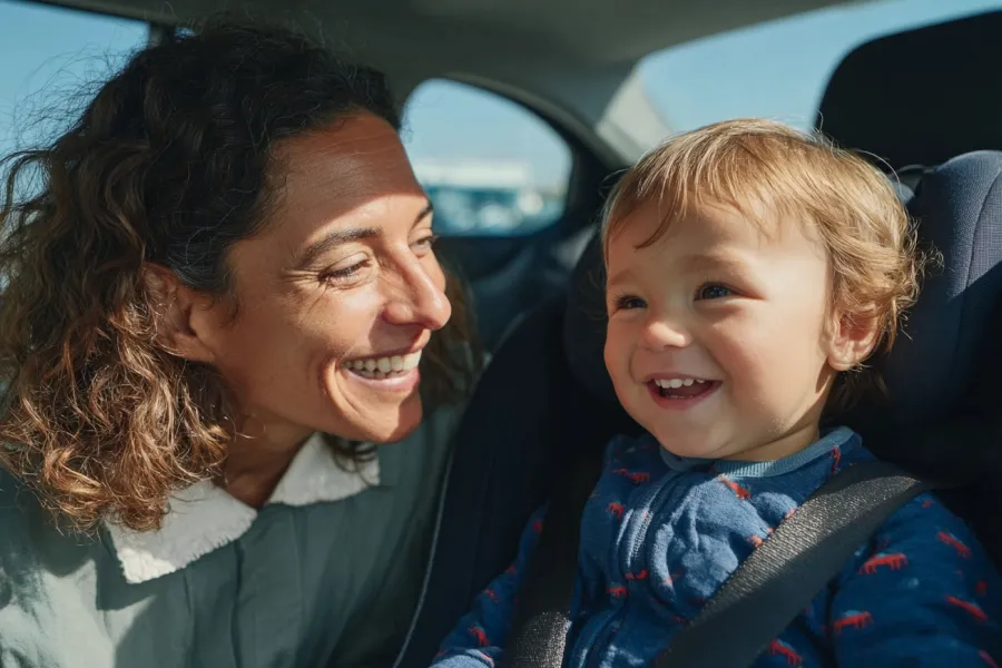 Adjustable Car Booster Seat for Toddlers